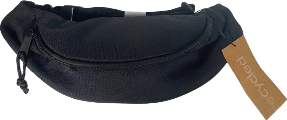 Recycled Black Waist Bag