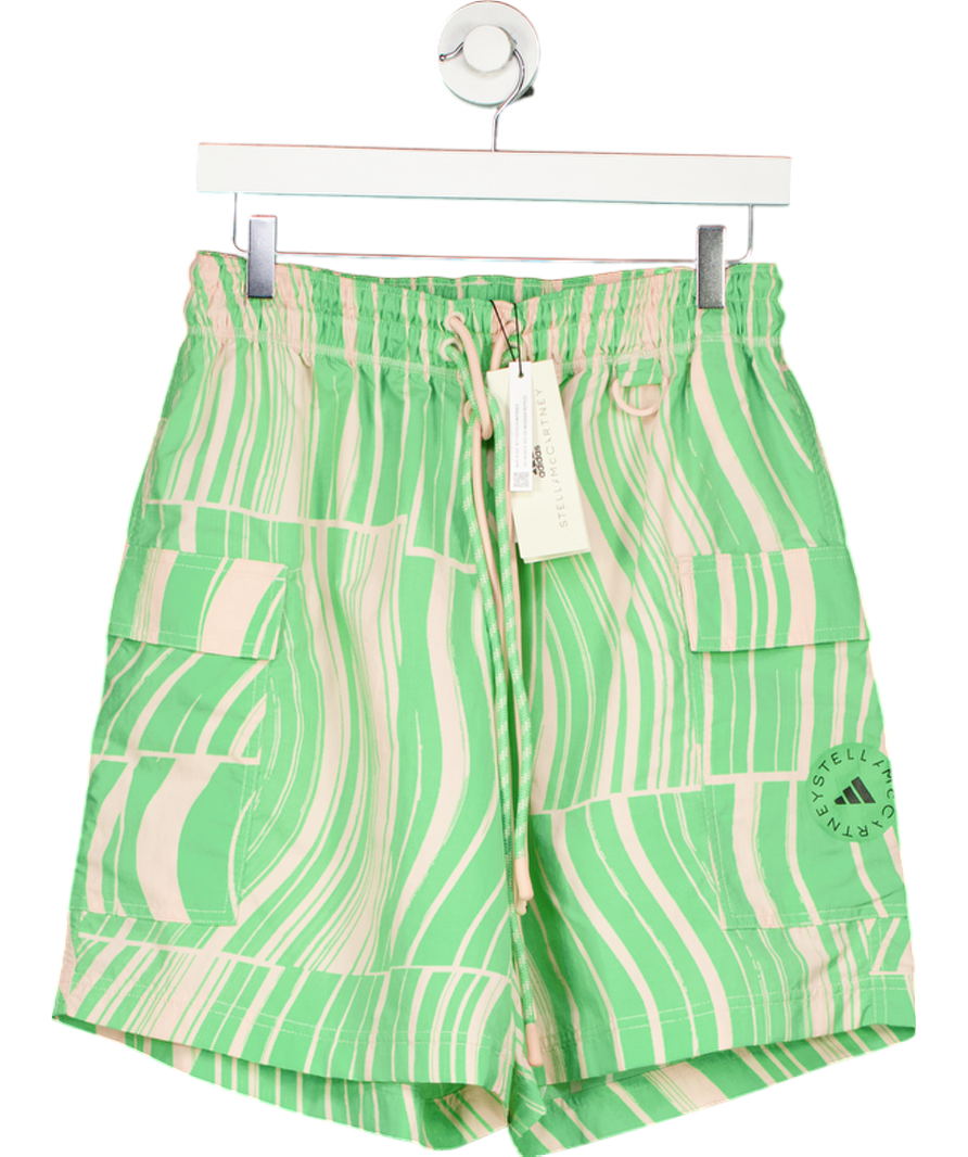 Adidas by Stella Mccartney Green True Casuals Shorts UK M