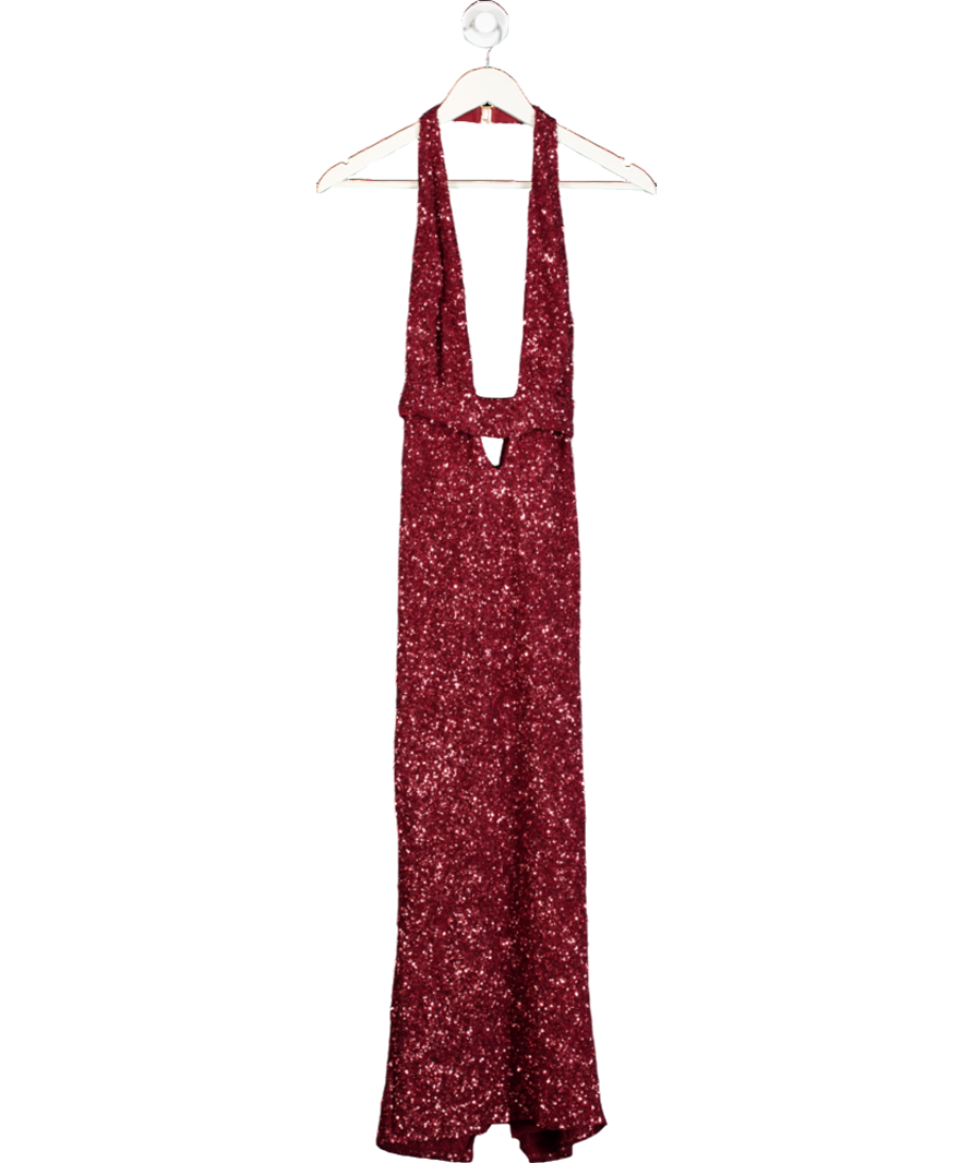 Oh Polly Red Harlyn Dress UK 12