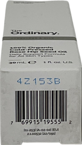 The Ordinary 100% Organic Cold Pressed Rose Hip Seed Oil 30ml