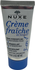 Nuxe 3-in-1, 48h Moisturizing Cream, Make-up Remover Milk, Plumping Mask 30ml