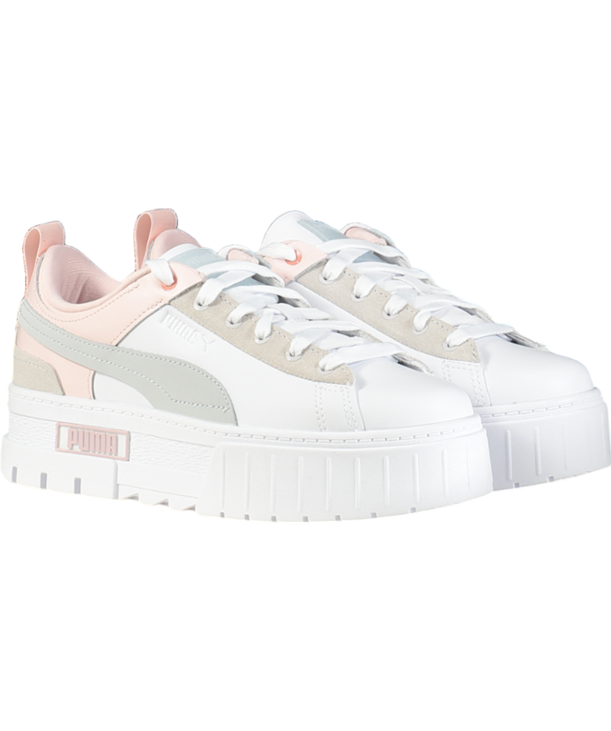 Puma Mayze Raw White /chalk Pinktrainers UK 5 EU 38 👠