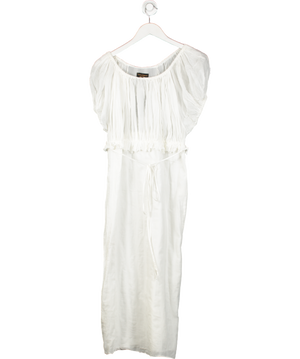 Vivienne Westwood White Cotton Midi Dress UK 10