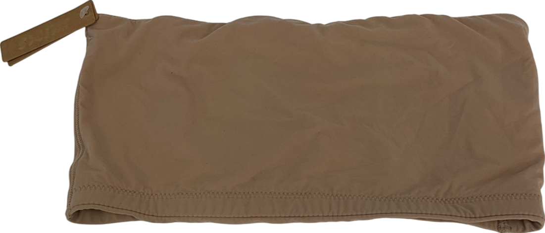 SKIMS Nude Bandeau Top In Clay UK S