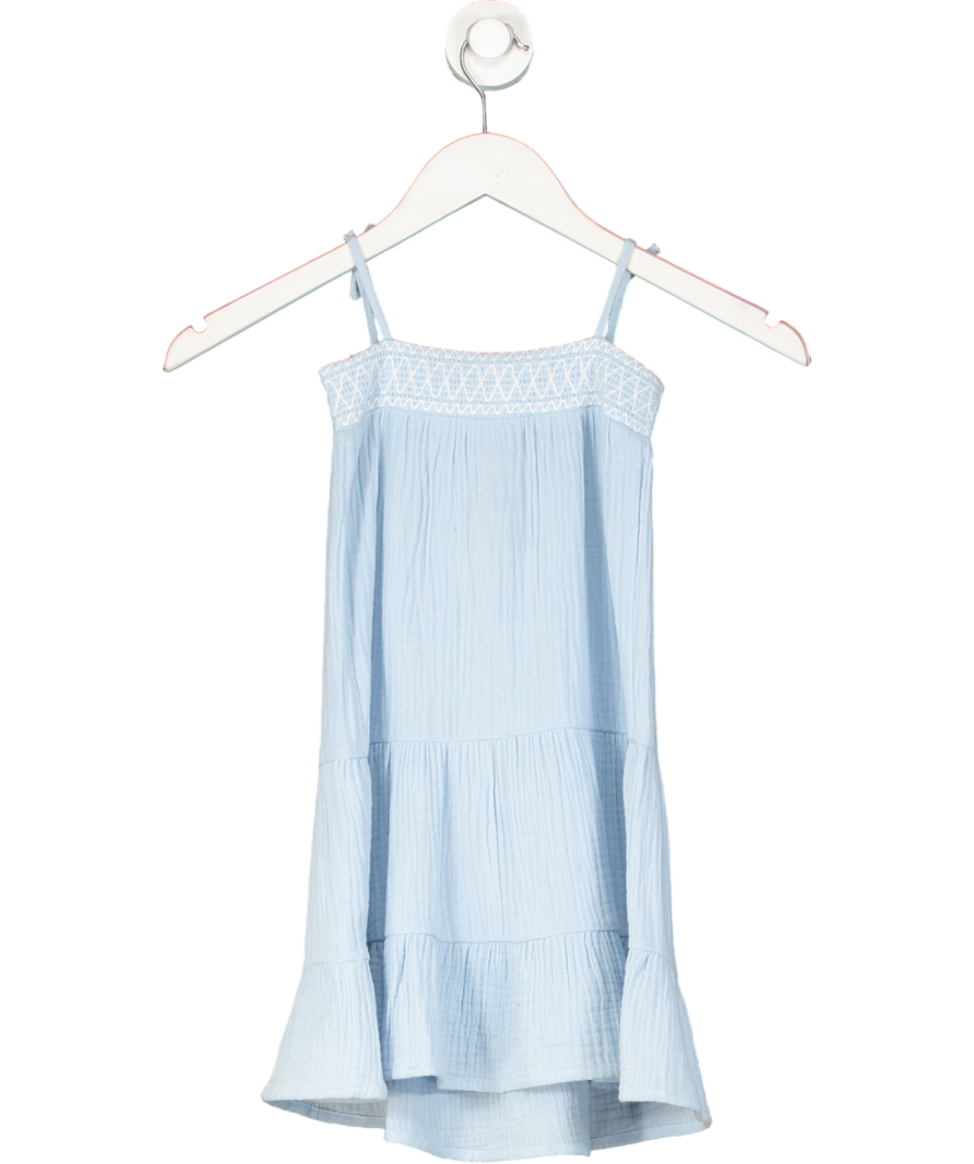 The Little White Company Light Blue Strappy Dress 2 Years