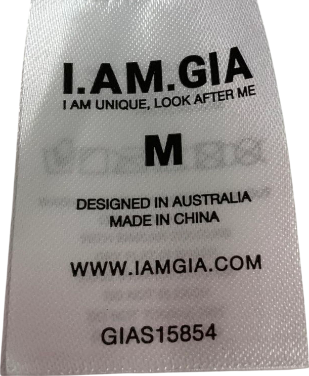 I.AM.GIA Metallic 2-piece Holly Bikini -  Top UK S  Short UK M