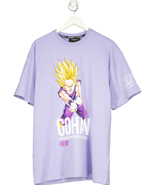 Vanquish Purple Gohan Oversized T-shirt UK M