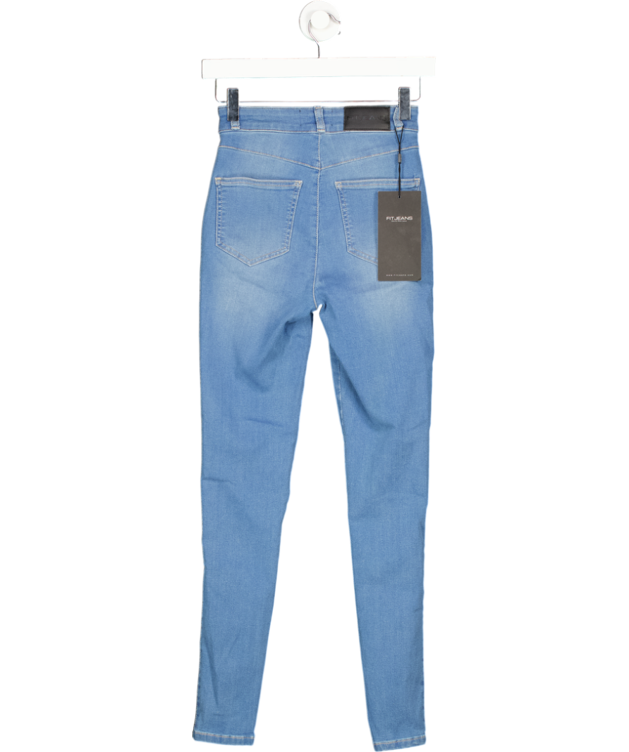 fit jeans Blue Contour V2 High Waisted Fitjeans UK S