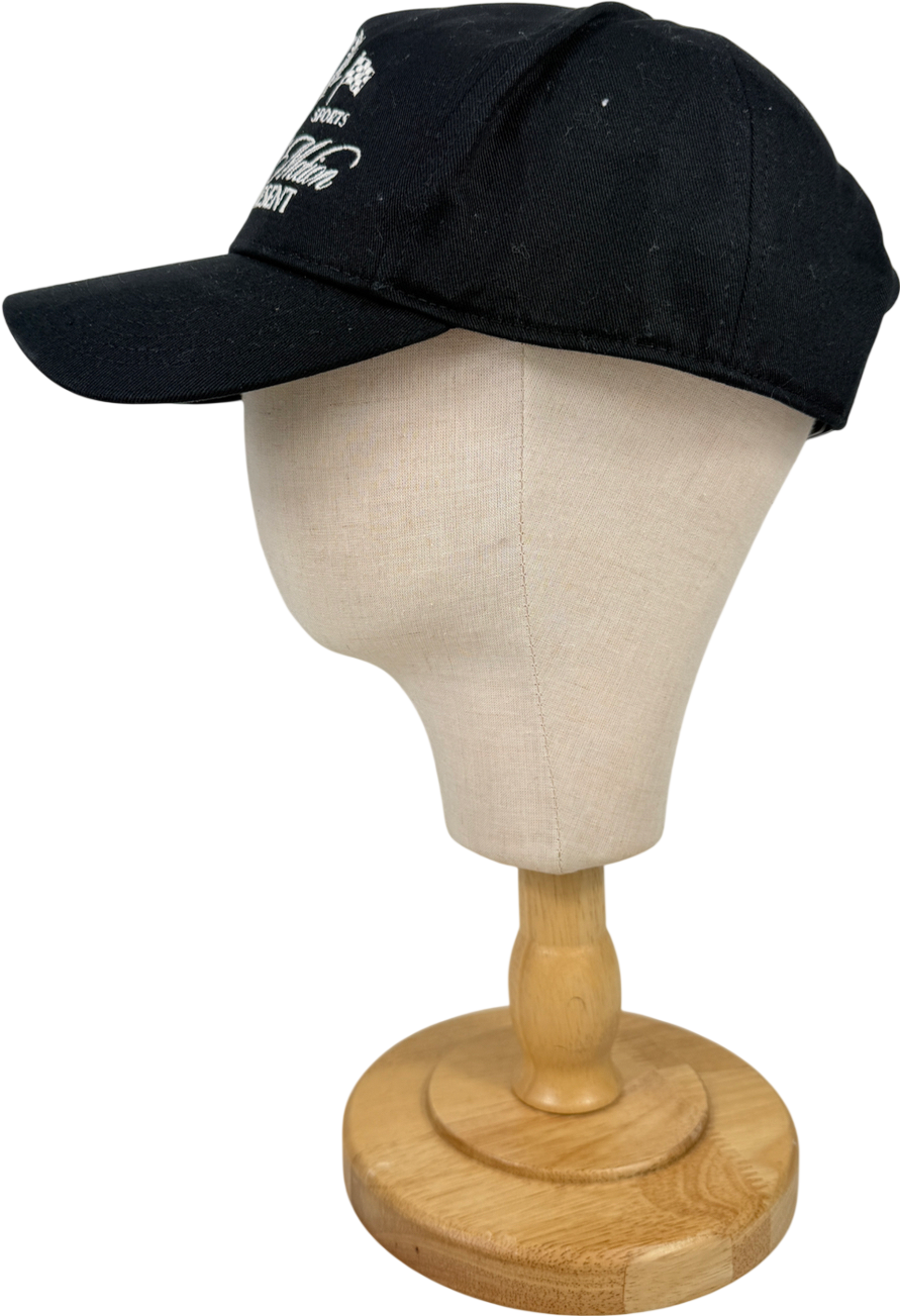 Represent Black Crest Cap One Size