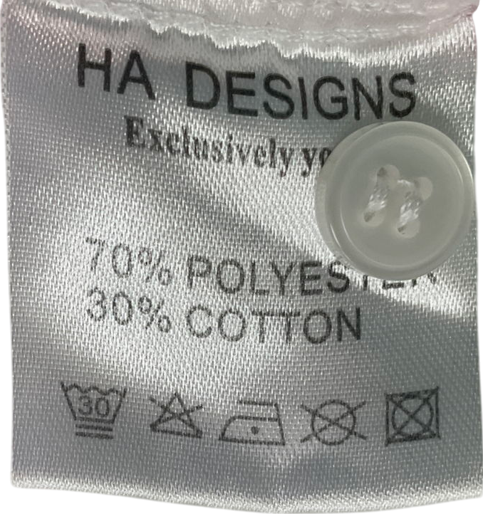 HA designs Pink And White Striped Shirt UK M