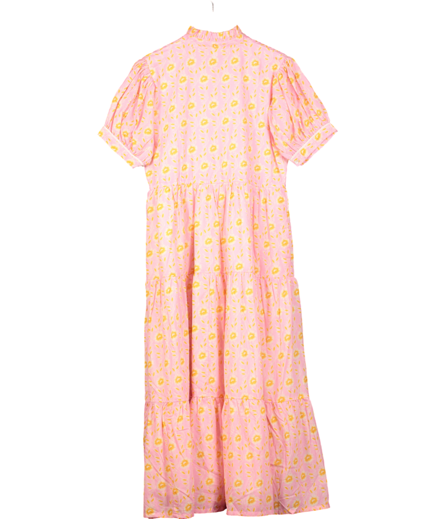 Sister Pink Antibes Maxi Dress UK M/L