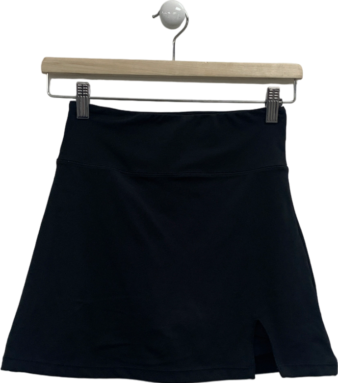 Adanola Black A-line Mini Skirt UK S