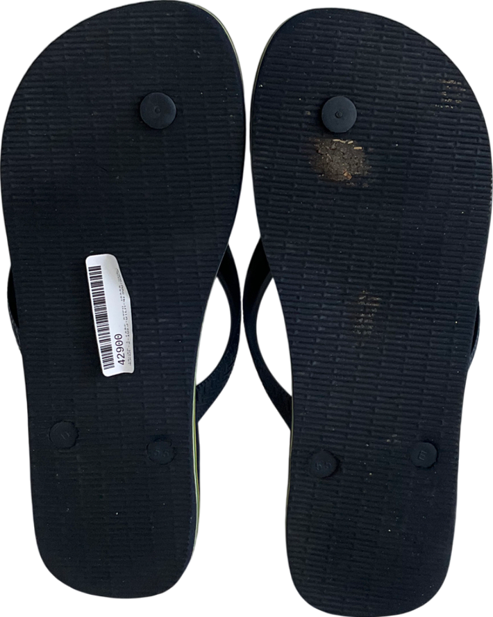 Havaianas Blue Brazil Logo Flip Flops UK 7 EU 41 👞