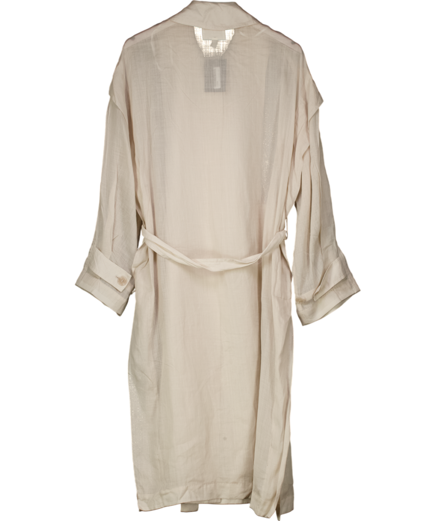 H&M Pink Tie-belt Shirt Dress UK M