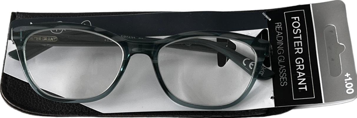 Foster Grant  Como Lenses Reading Glasses  Green/black +1