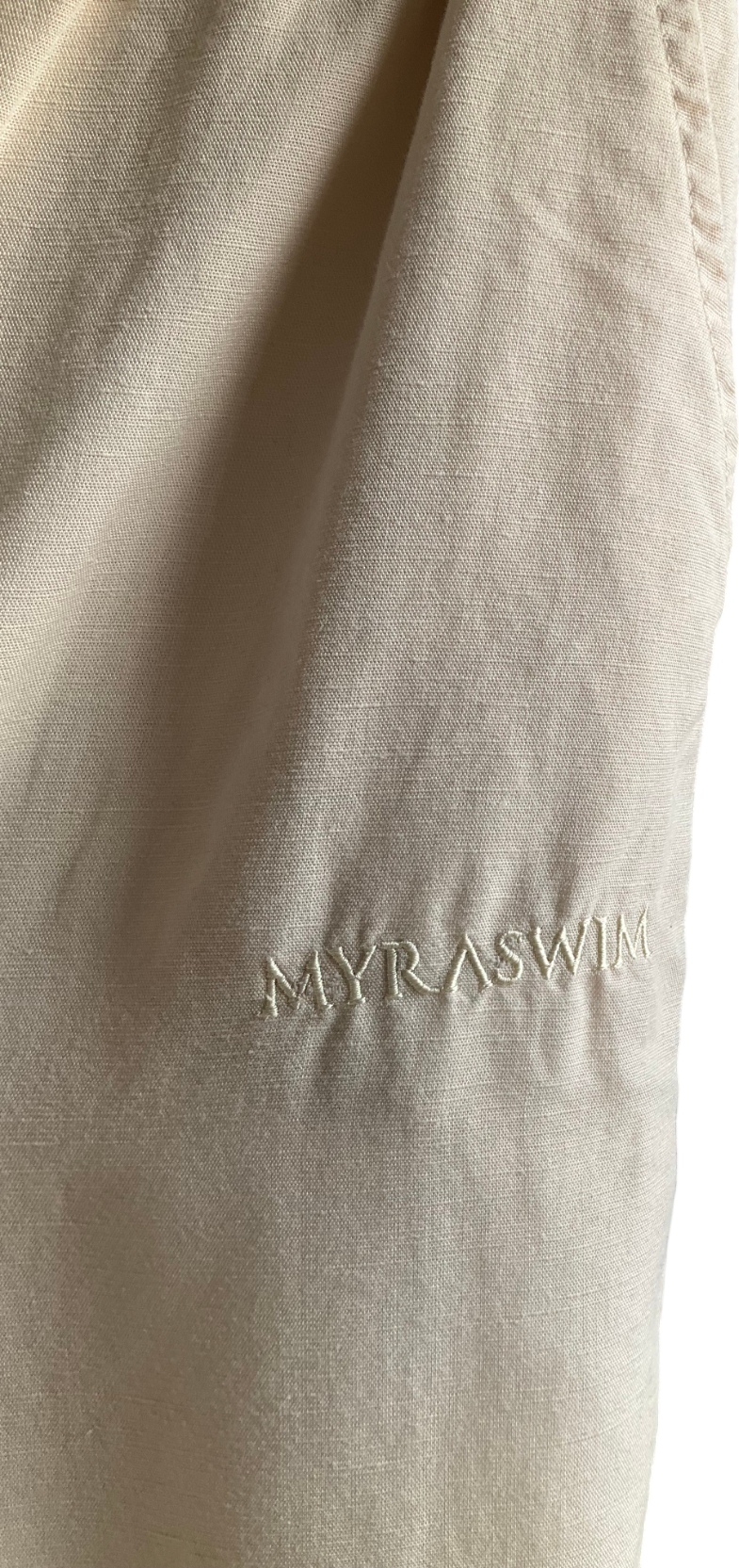 Myra Swimwear Cream Dalton Trousers | Ivory UK XS/S