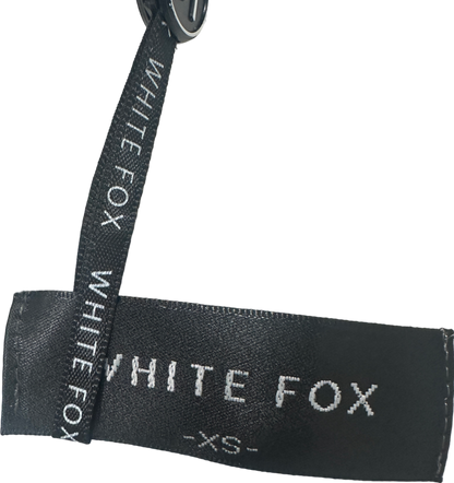 White Fox White Always Be My Baby Jumpsuit XS