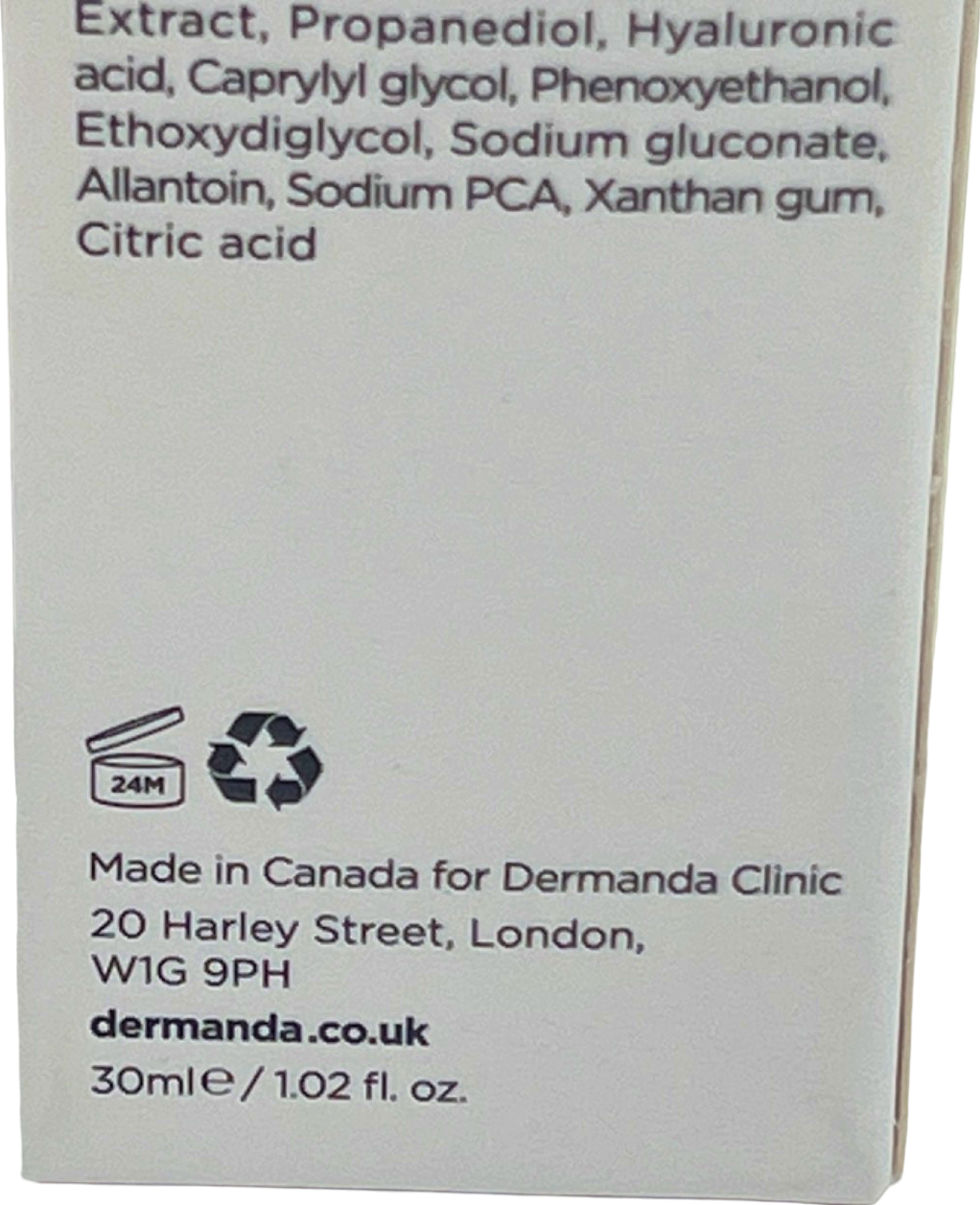 Dermanda Advanced Hyaluronic Acid 30ml