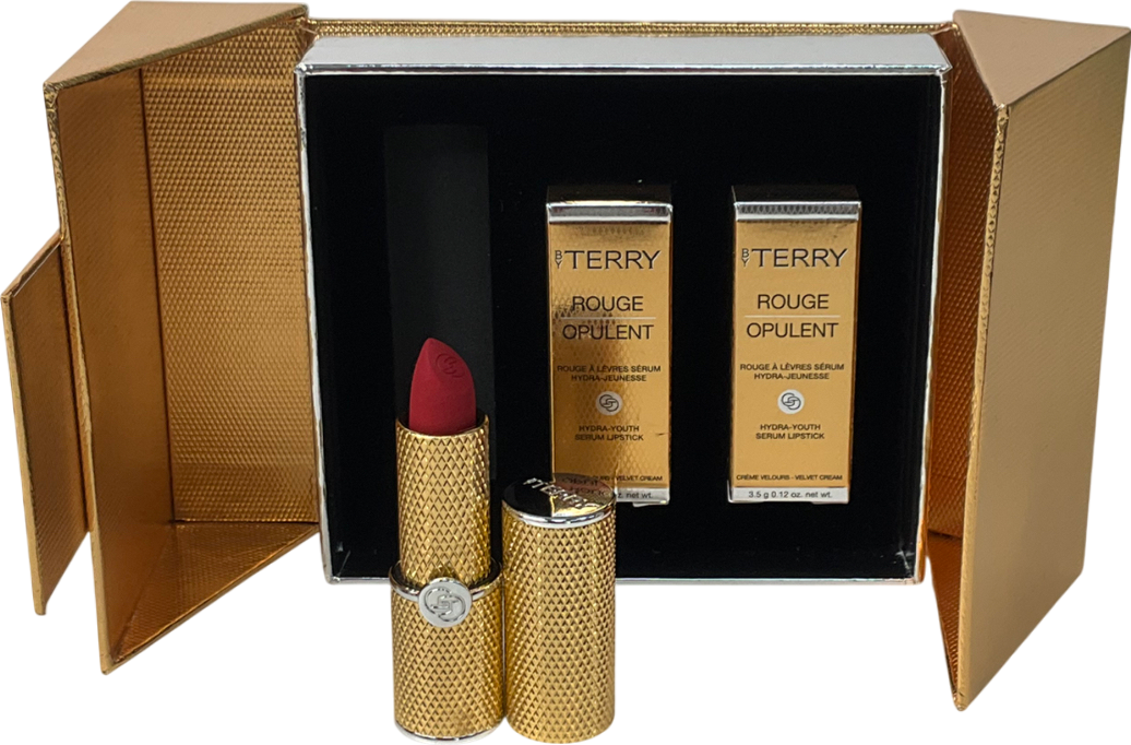 BY TERRY By Terry Rouge Opulent Lipstick Set - Brand New in Box - RRP£117