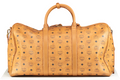 MCM Brown Ottoman Weekend Bag In Visetos 50.5CM