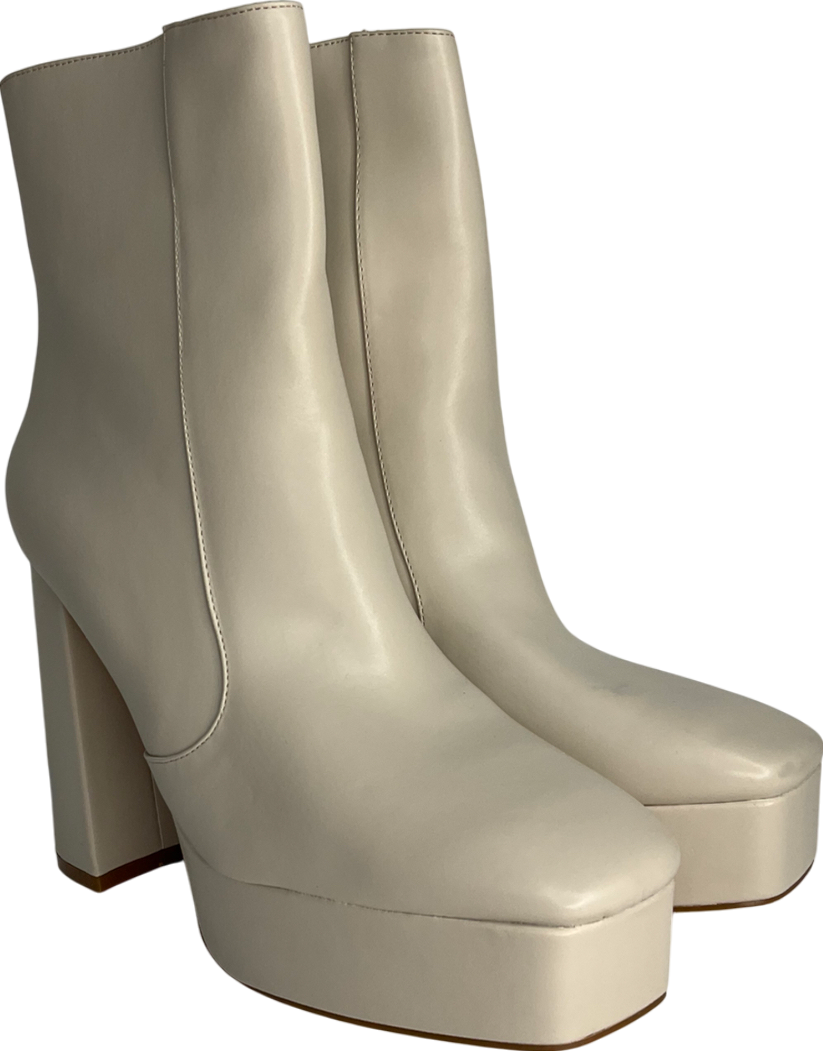 schuh Cream Bloom Platform Boot UK 7 EU 41 👞