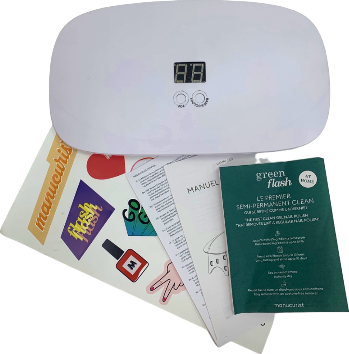 Manucurist Green Flash LED Lamp Set