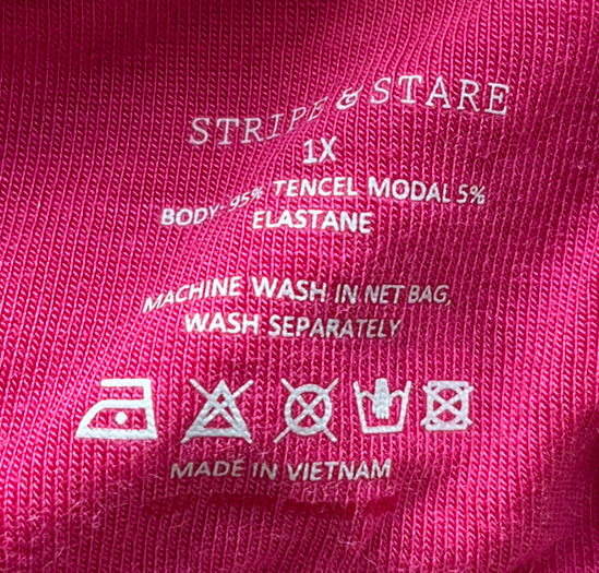 Stripe & Stare Pink Raspberry Smooth Sculpt Padded Bra UK XL