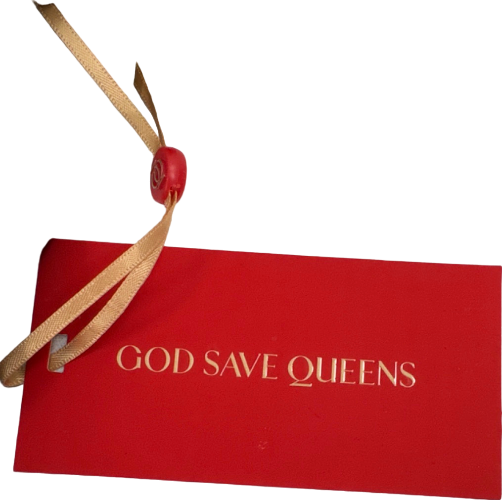 God Save Queens Black Ruffle Bikini Bottom XS