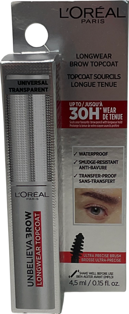 loreal Unbelieva Brow Longwear Topcoat 4.5