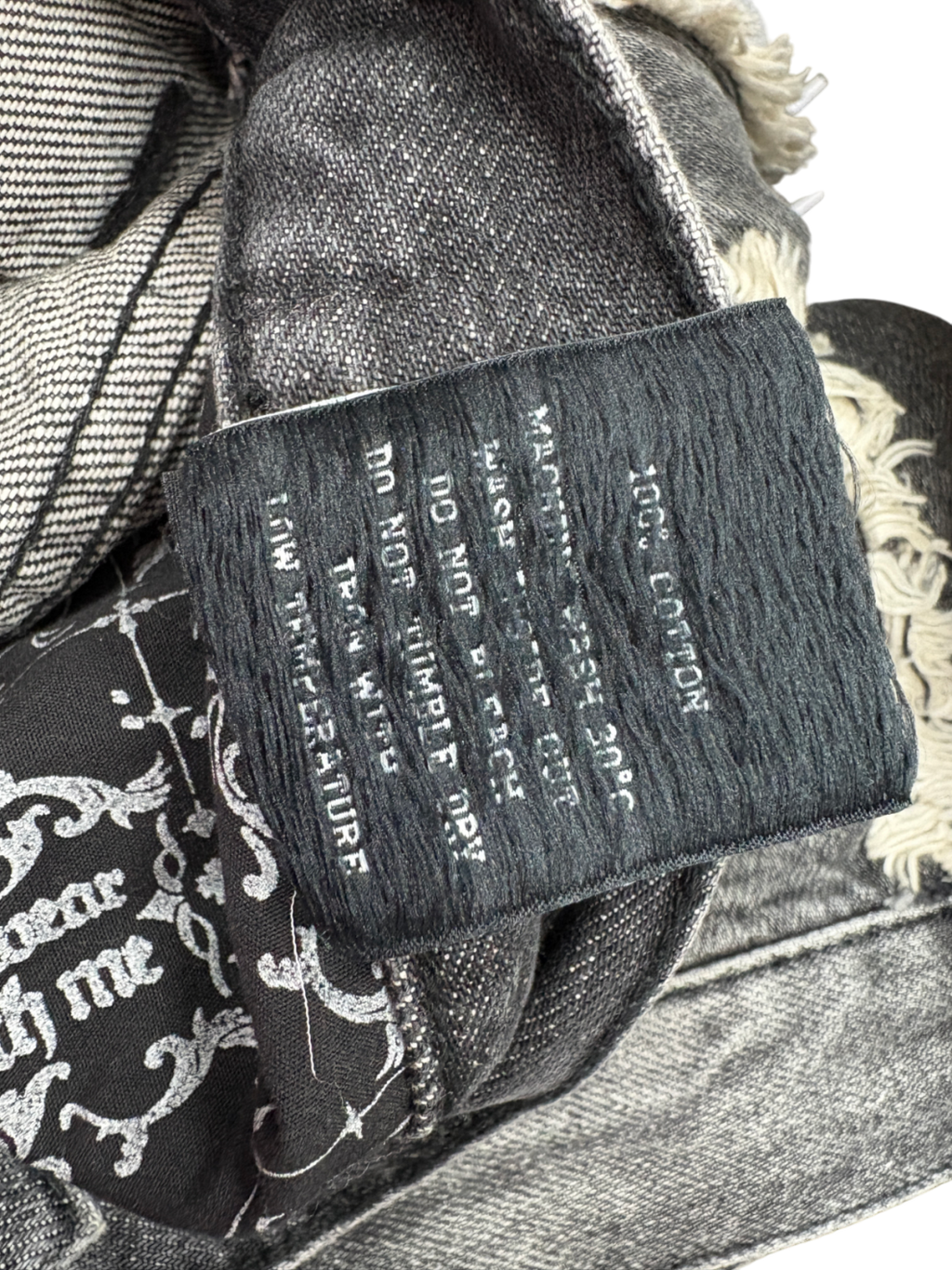 Racer Worldwide Grey Track Jeans W36