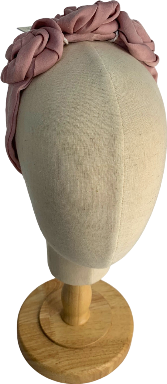 M&S Pink Floral Headband One Size