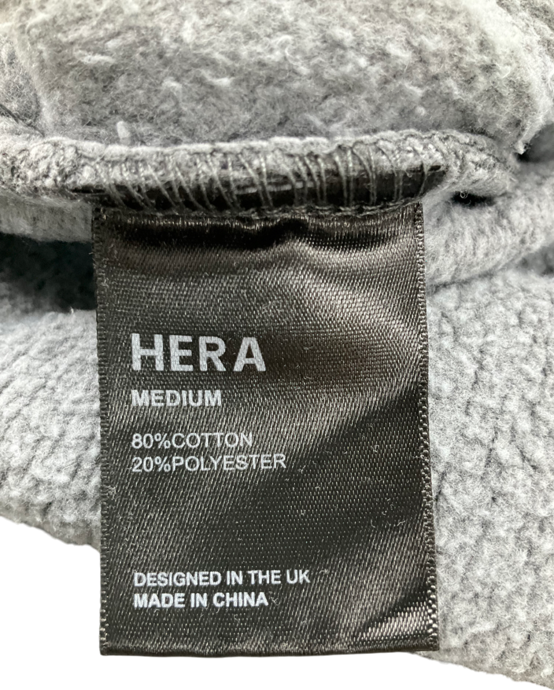 Hera Grey Core Logo Sweatshorts UK M