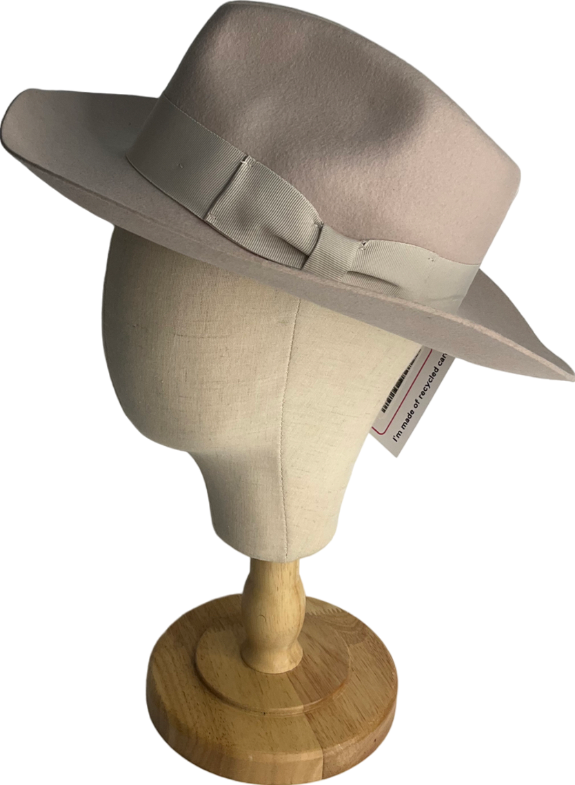 Gladwin bond Nude Grace Snap-brim Wool Fedora Hat UK S