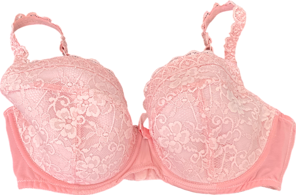Pour Moi Pink Fleur Non Padded Balconette Set UK 36F