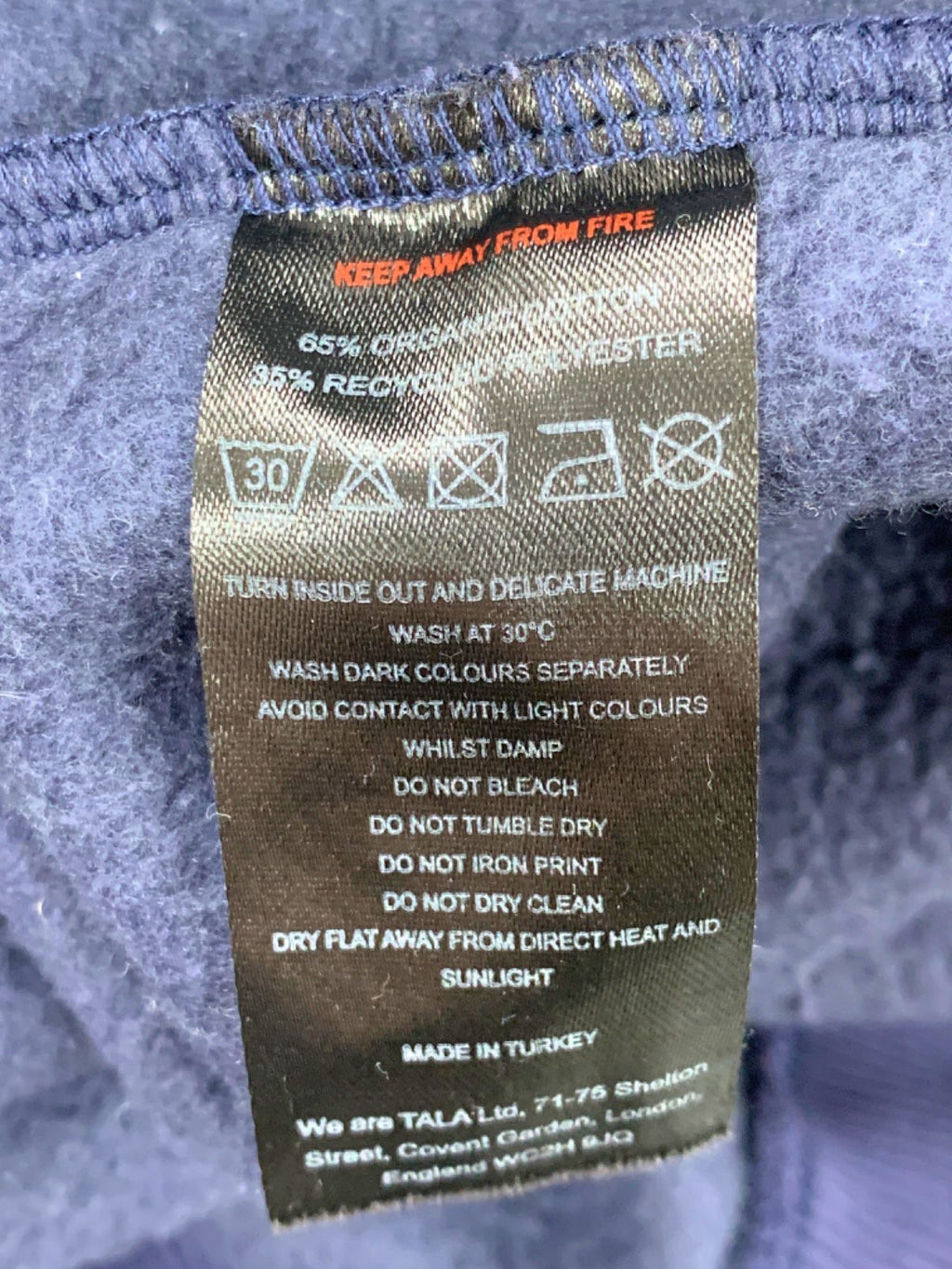 TALA Blue Tennis Club Sweatshirt UK M