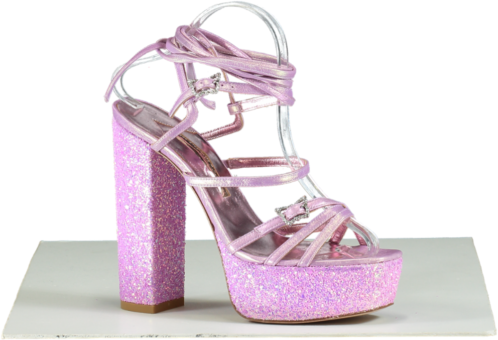 Sophia Webster Venus Glitter Platform Sandals EU 39 UK 6