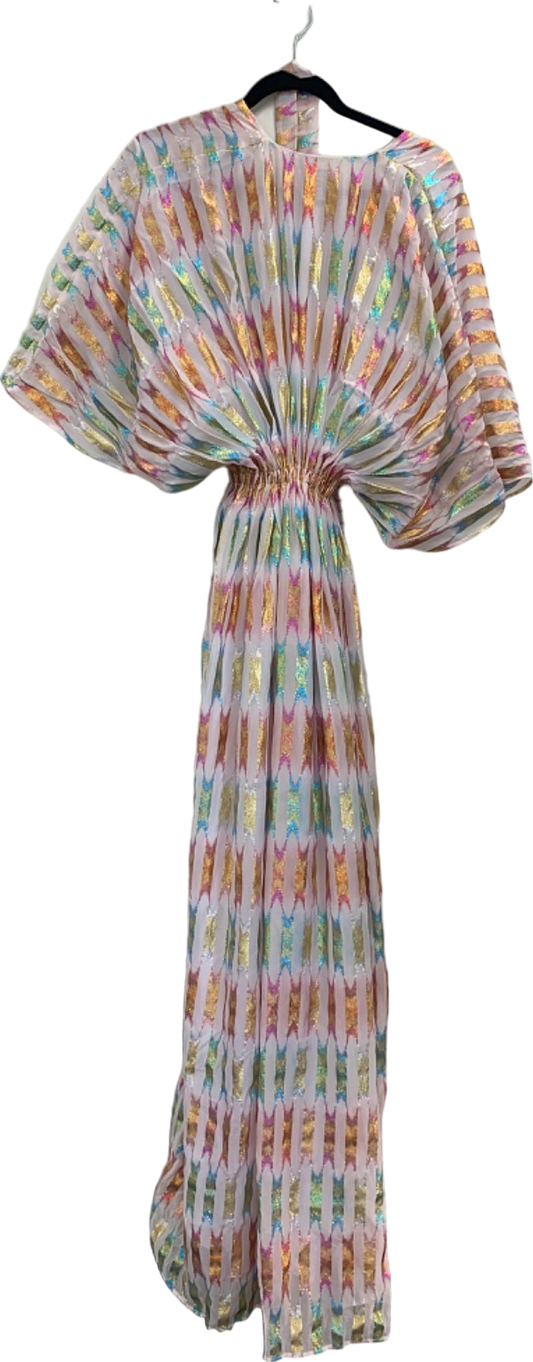 SUSANCARYS Multi-Coloured Maxi Dress UK 8