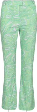 HOUSE OF SUNNY Green Paradise Party Trousers UK 10