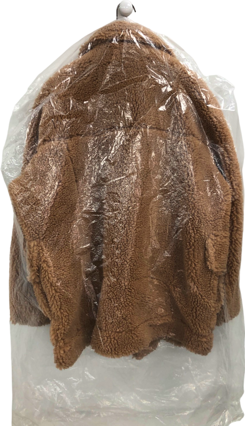 Brandon Blackwood Camel Teddy Coat UK M