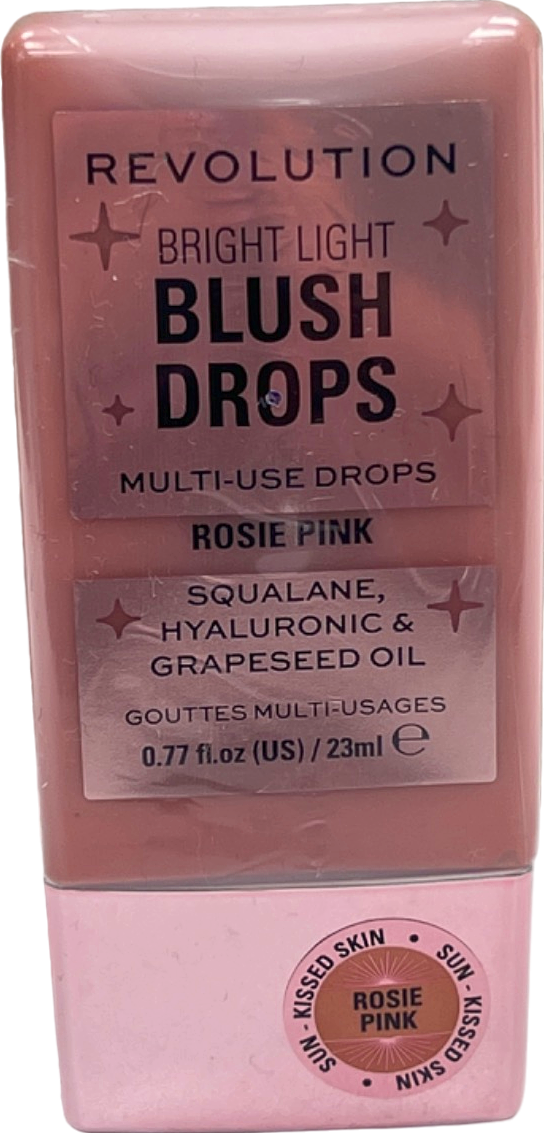 Revolution Bright Light Blush Drops Rosie Pink 23ml