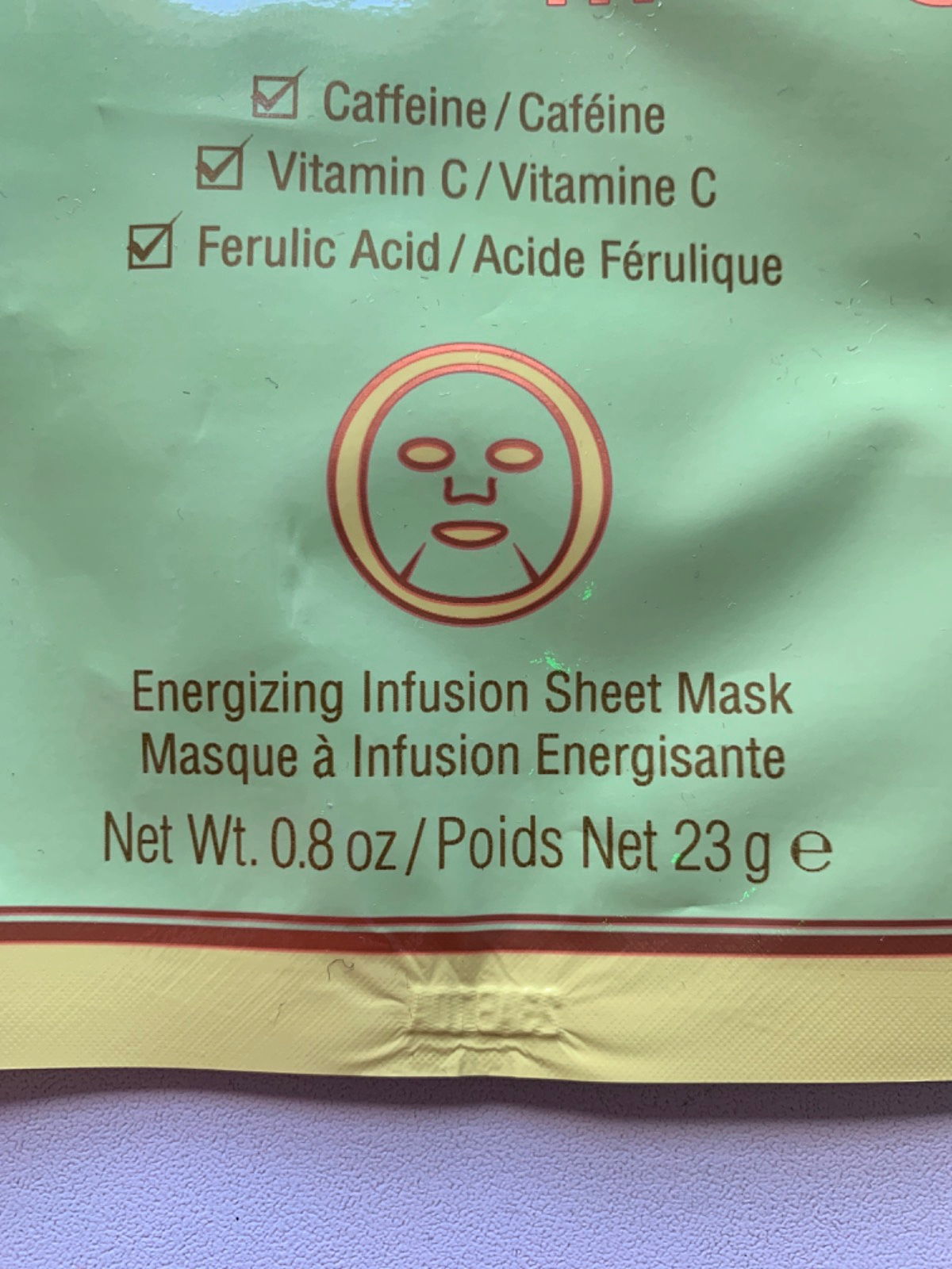 Pixi Vitamin C Energizing Infusion Sheet Mask No Shade 23g