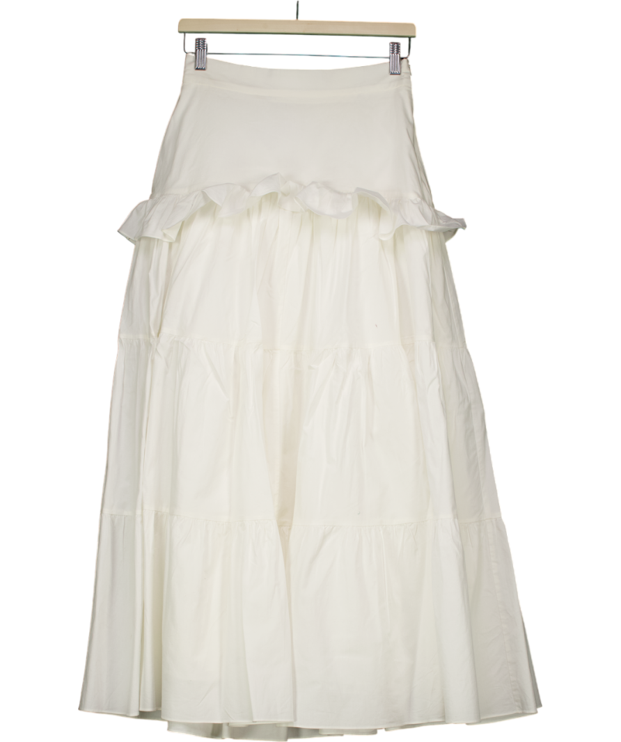Mergim White Skirt UK 8