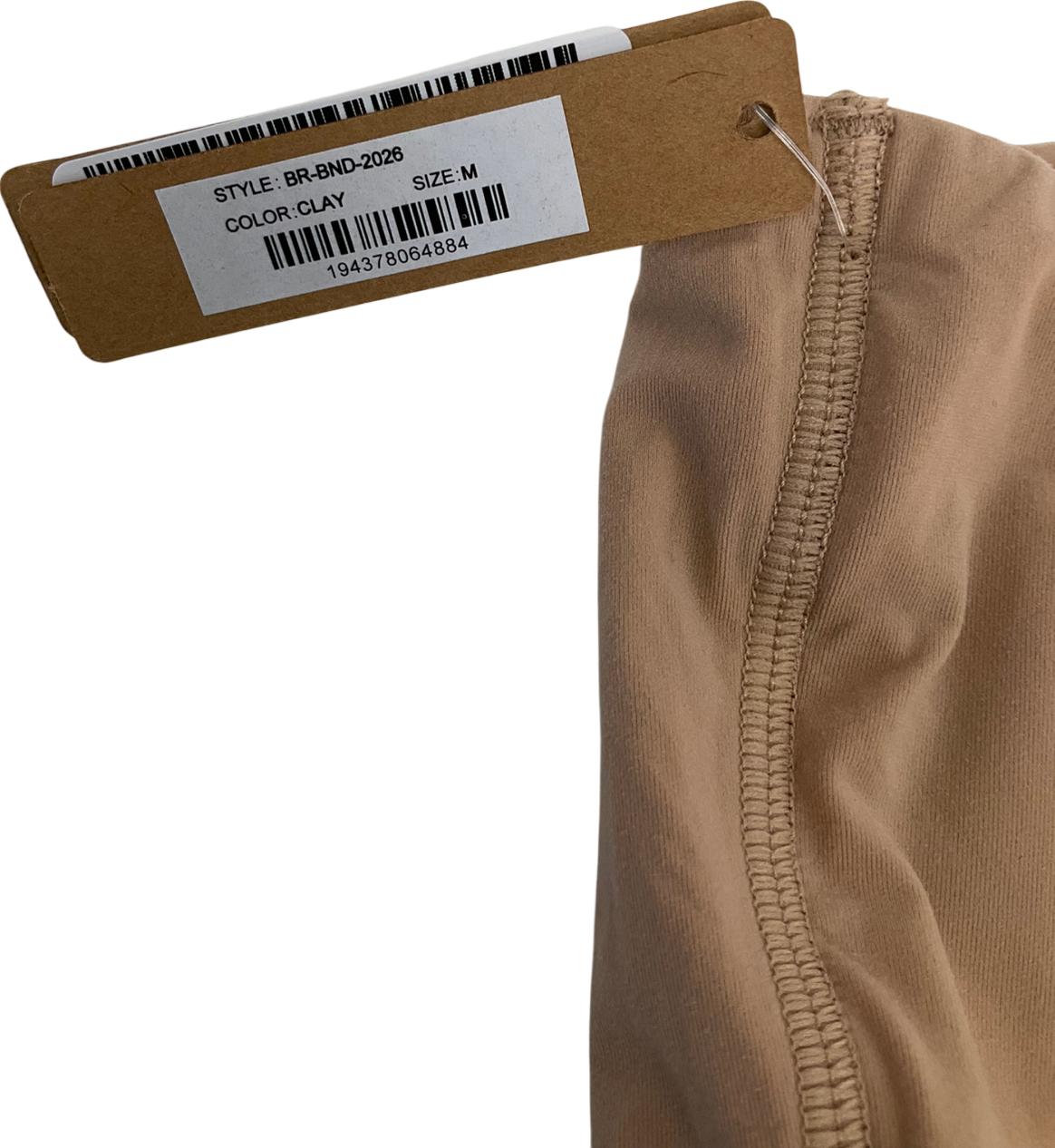 SKIMS Nude Bandeau Top In Clay UK M