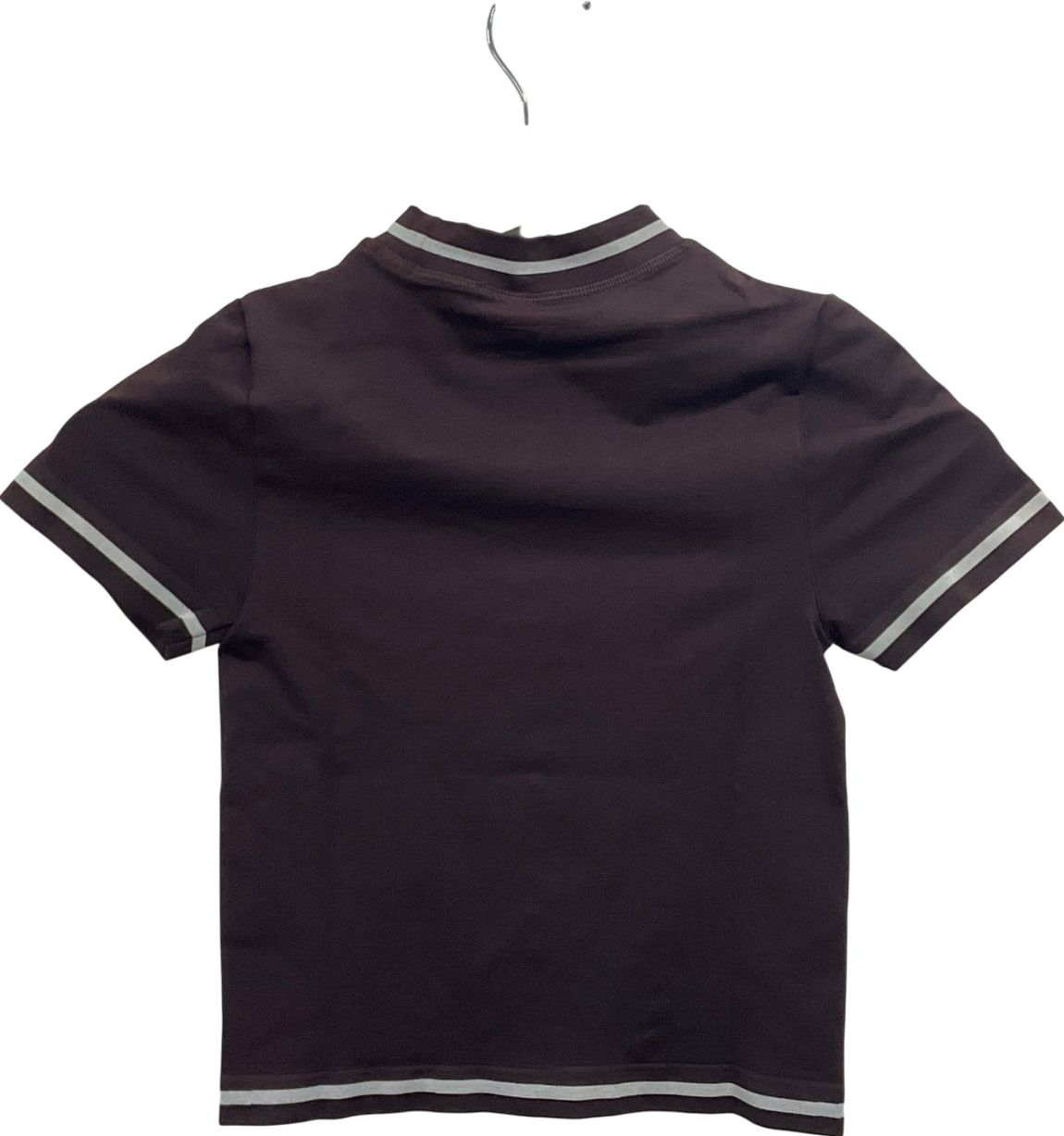 gymshark Brown Contrast Seamless Midi Tee UK XS