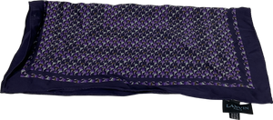 LANVIN Purple Pattern Pocket Square