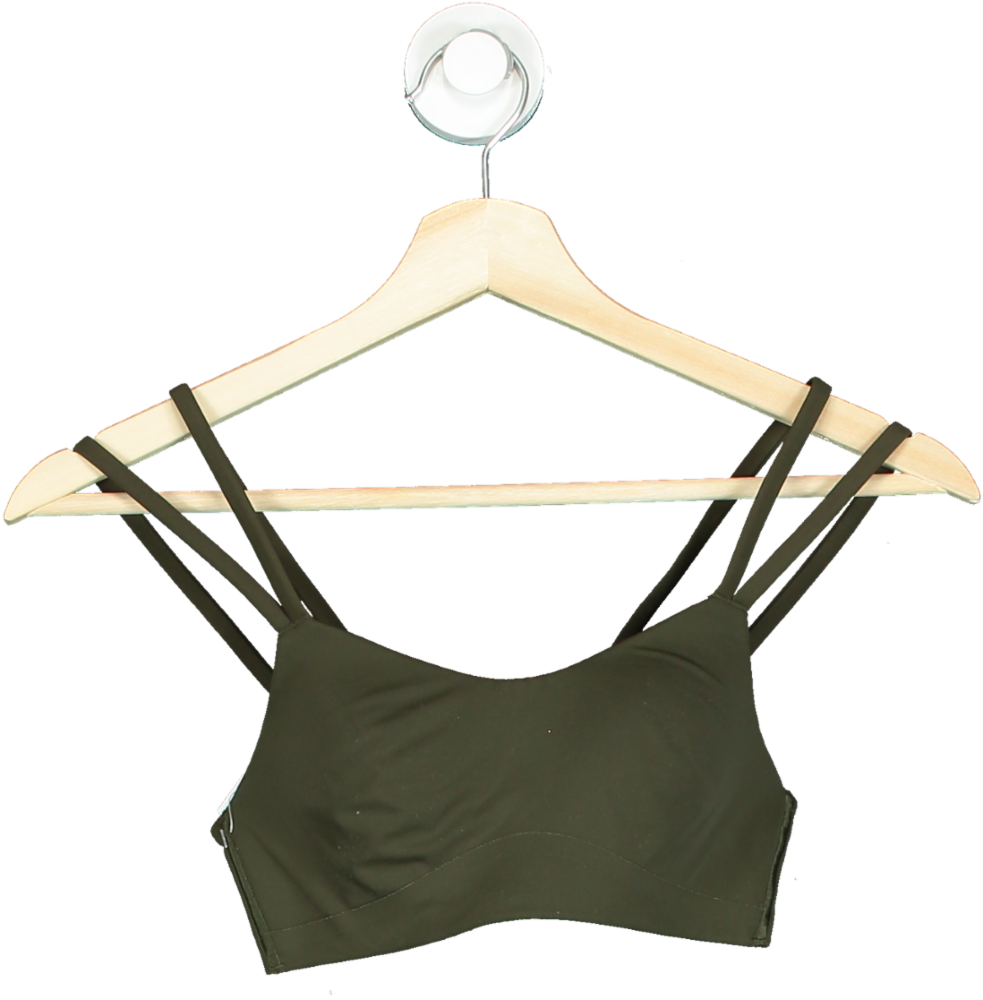 Lululemon Olive Green Double Strappy Sports Bra No Size