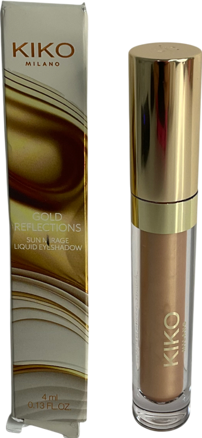 Kiko Gold Reflections Sun Mirage Liquid Eyeshadow 01 Fresh Taupe 4ml