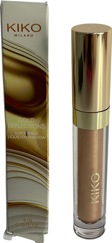 Kiko Gold Reflections Sun Mirage Liquid Eyeshadow 01 Fresh Taupe 4ml