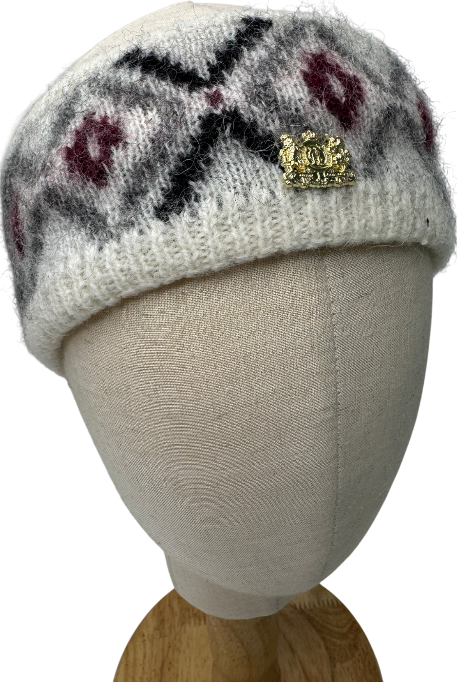 Holland Cooper Fairisle Headband Cream One Size