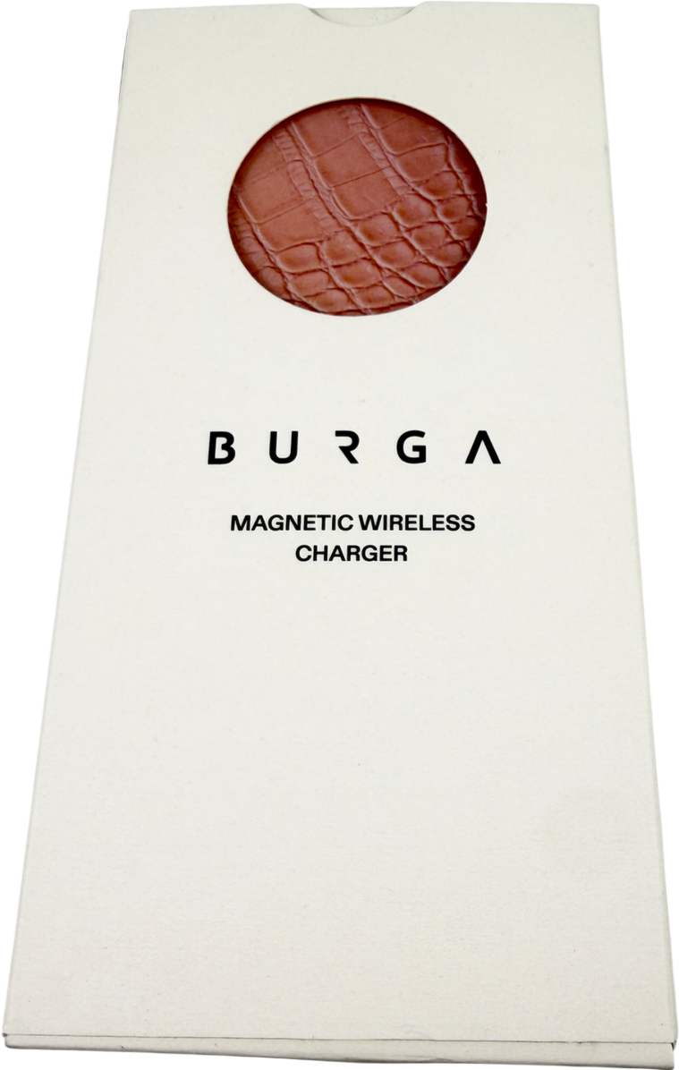Burga Pink Magnetic Wireless Charger One Size